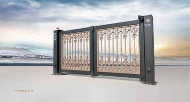 Motorized Villa Security Bi Folding Gates , Aluminum Electric Bi Fold Gates