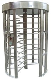 في الهواء الطلق غير قابل للصدأ كامل الارتفاع الباب الدوار مع منبه الضوء للحديقة RS485 AC220V 50HZ RS485