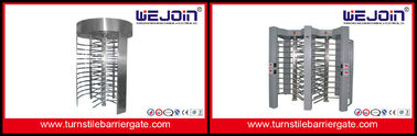80W الأمن مدخل بوابة كامل الارتفاع حاجز الباب الدوار للمشاة
